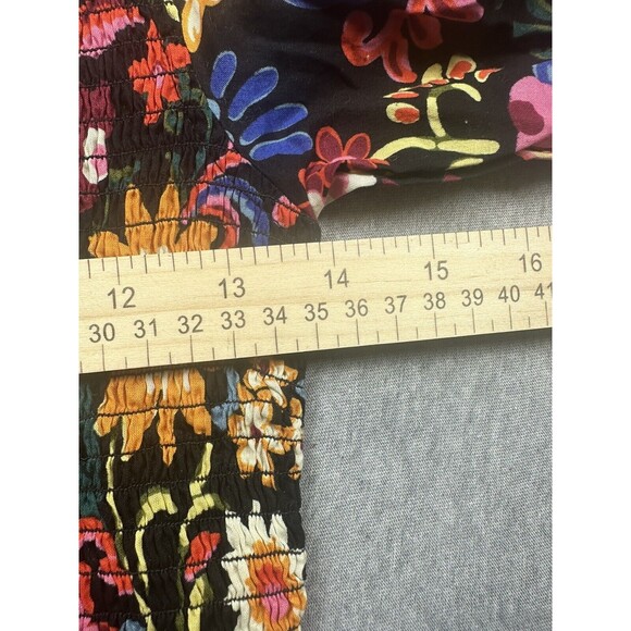 BODEN Smocked Bodice Crop Top size 2 NEW T1159 Colorful - Picture 4 of 7